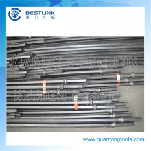 Quarry Use 6 Degree Taper Drill Rod with Shank